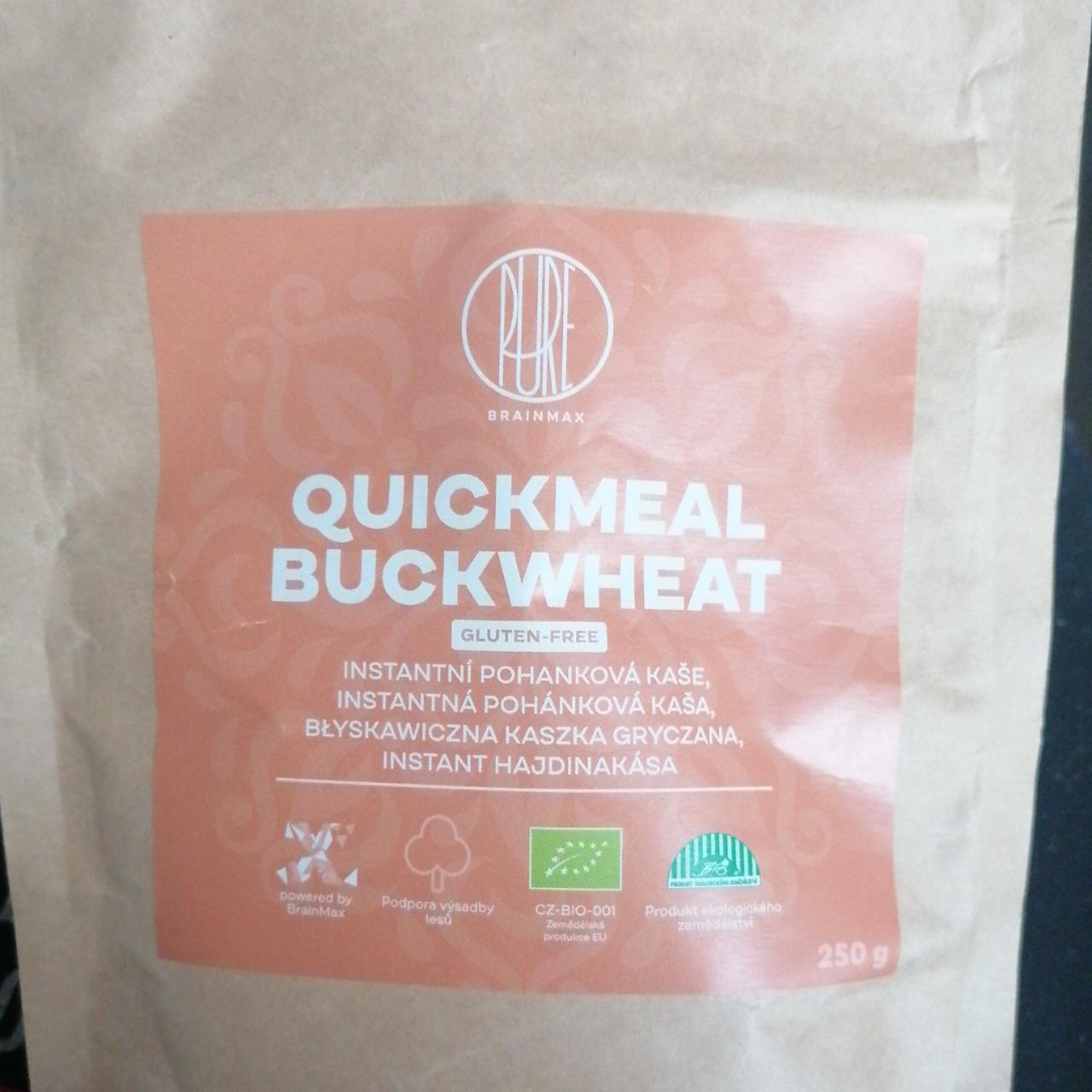 Fotografie - Quickmeal buckwheat Instantní pohanková kaše BrainMax