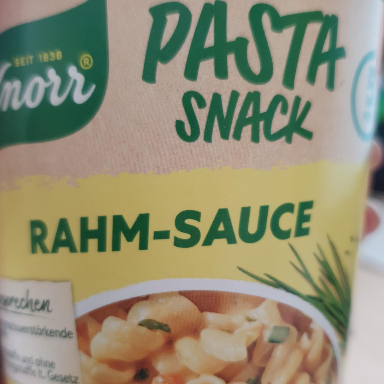Fotografie - Pasta Snack Rahm-Sauce Knorr