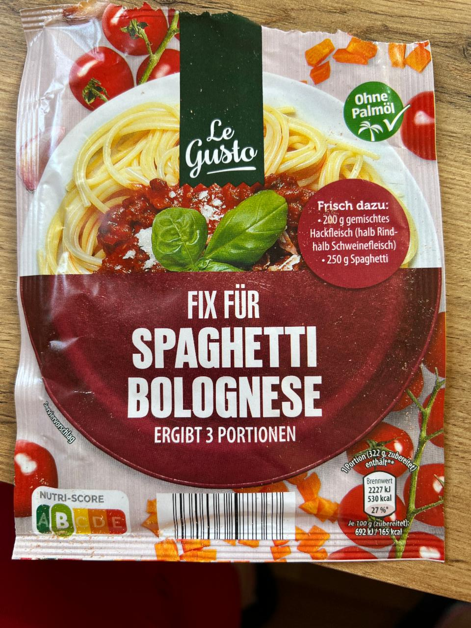 Fotografie - Fix für Spaghetti Bolognese Le Gusto
