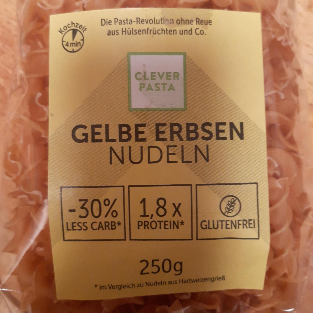 Fotografie - Gelbe Erbsen Nudeln Clever pasta