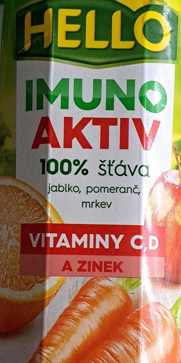 Fotografie - Imuno aktiv vitaminy C,D a zinek Hello