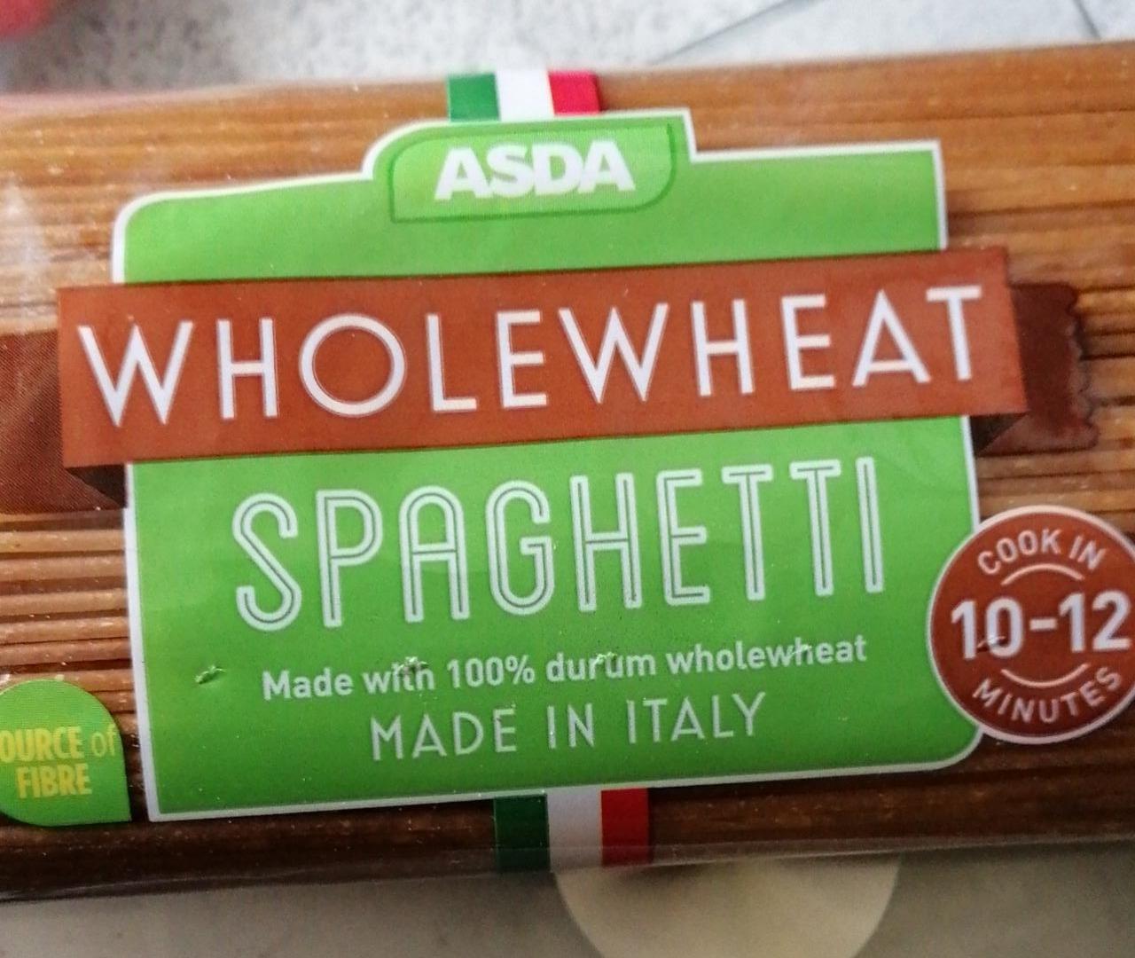 Fotografie - Wholewheat spaghetti Asda