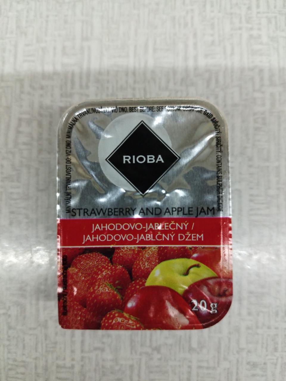 Fotografie - jablečno-jahodový džem se sladidly - Rioba