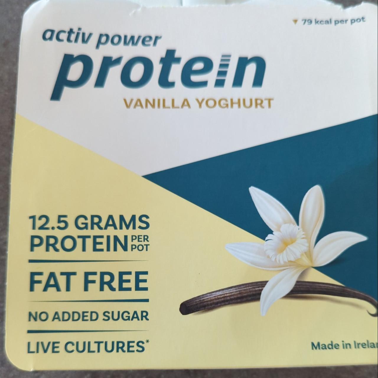 Fotografie - Vanilla yoghurt Activ Power Protein