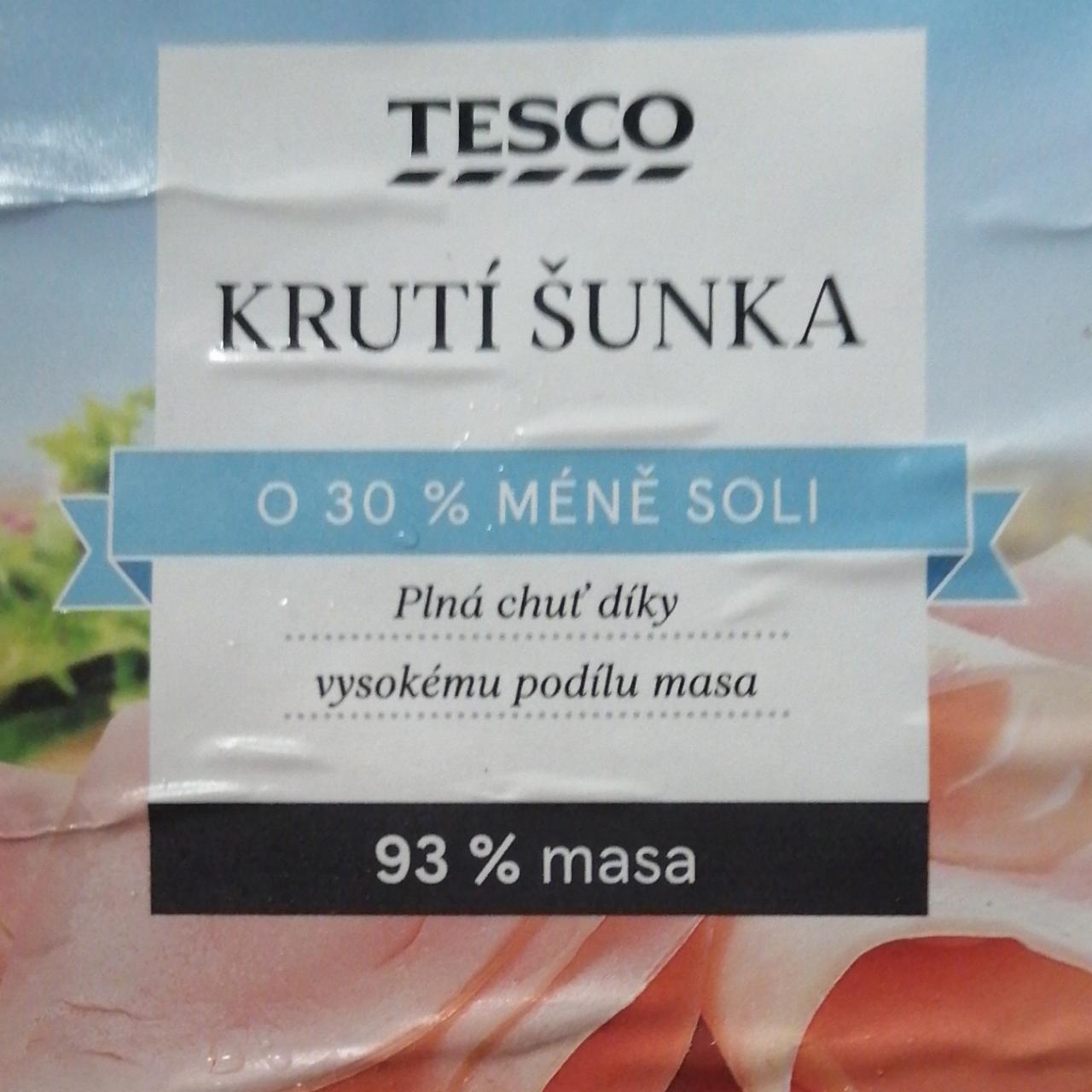 Fotografie - Krůtí šunka o 30% méně soli Tesco