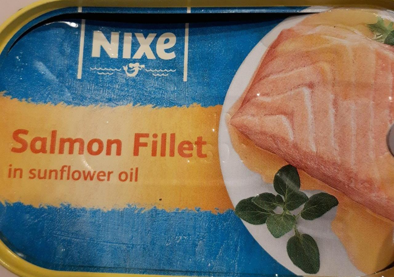 Fotografie - Salmon Fillet in sunflover oil Nixe