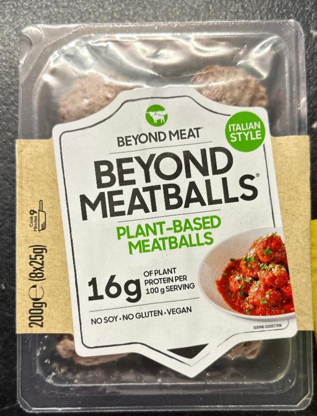 Fotografie - Italian Style Plant-Based Meatballs Beyon Meat