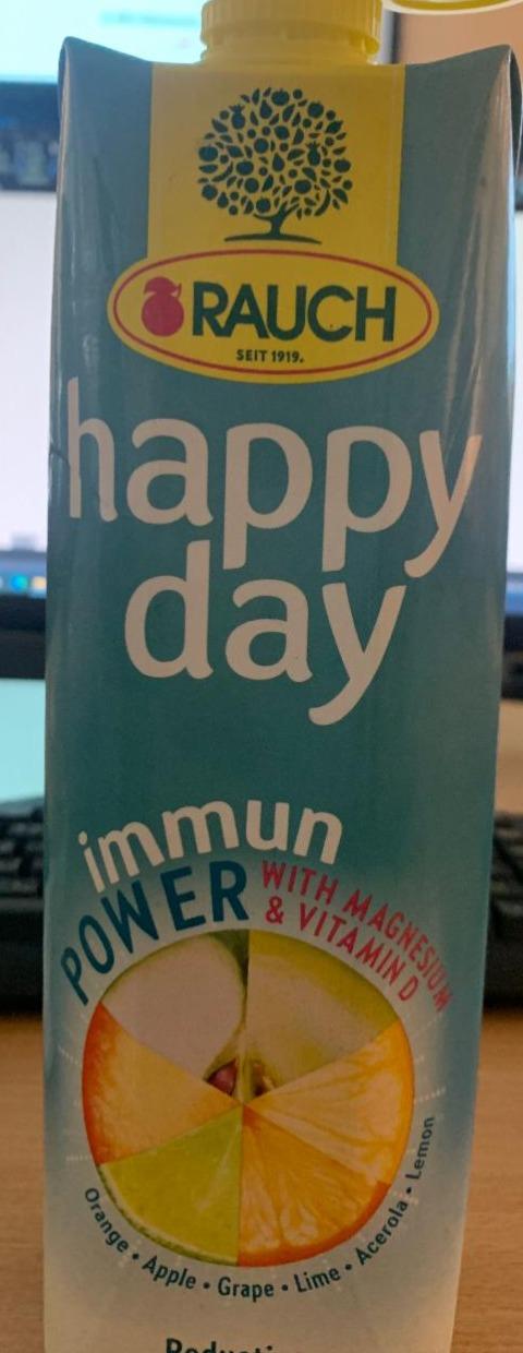 Fotografie - Happy day immun power with magnesium & vitamin D Rauch