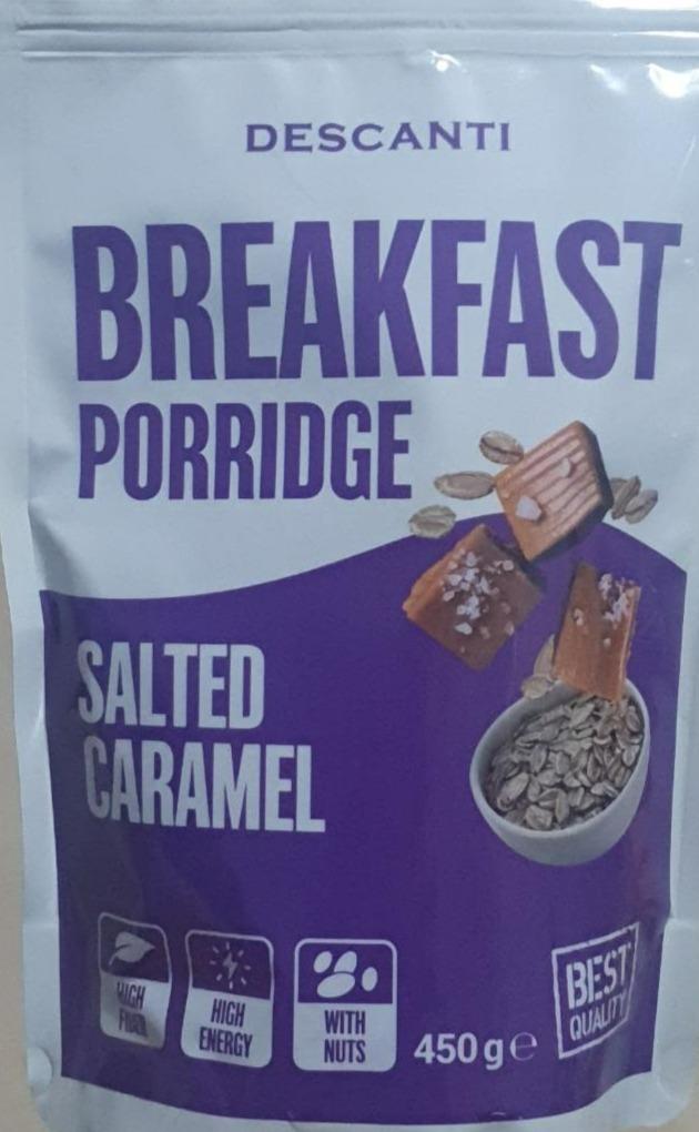 Fotografie - Breakfast Porridge salted caramel Descanti