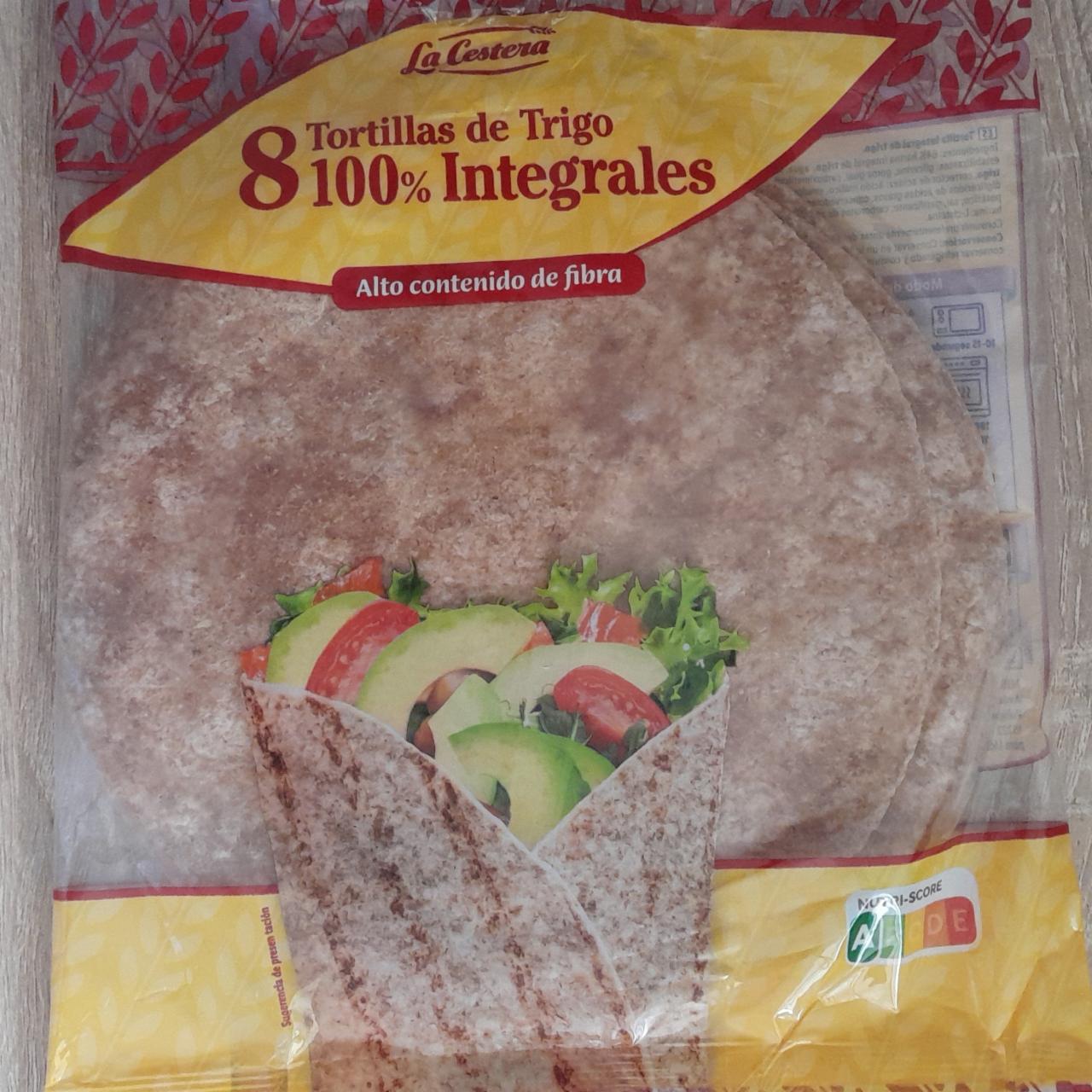 Fotografie - Tortillas de Trigo 100% Integrales La Cestera