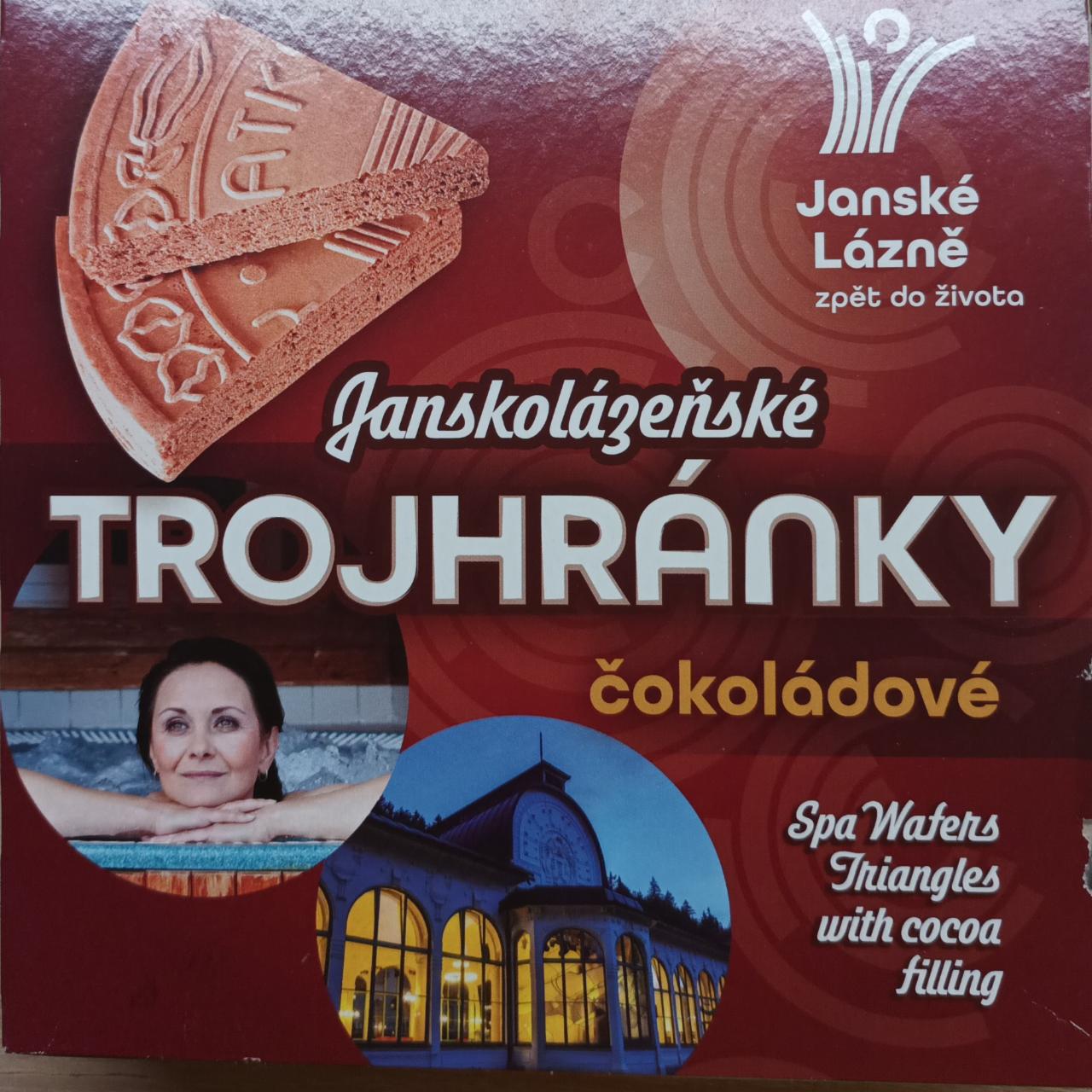 Fotografie - Janskolázeňské trojhránky čokoládové
