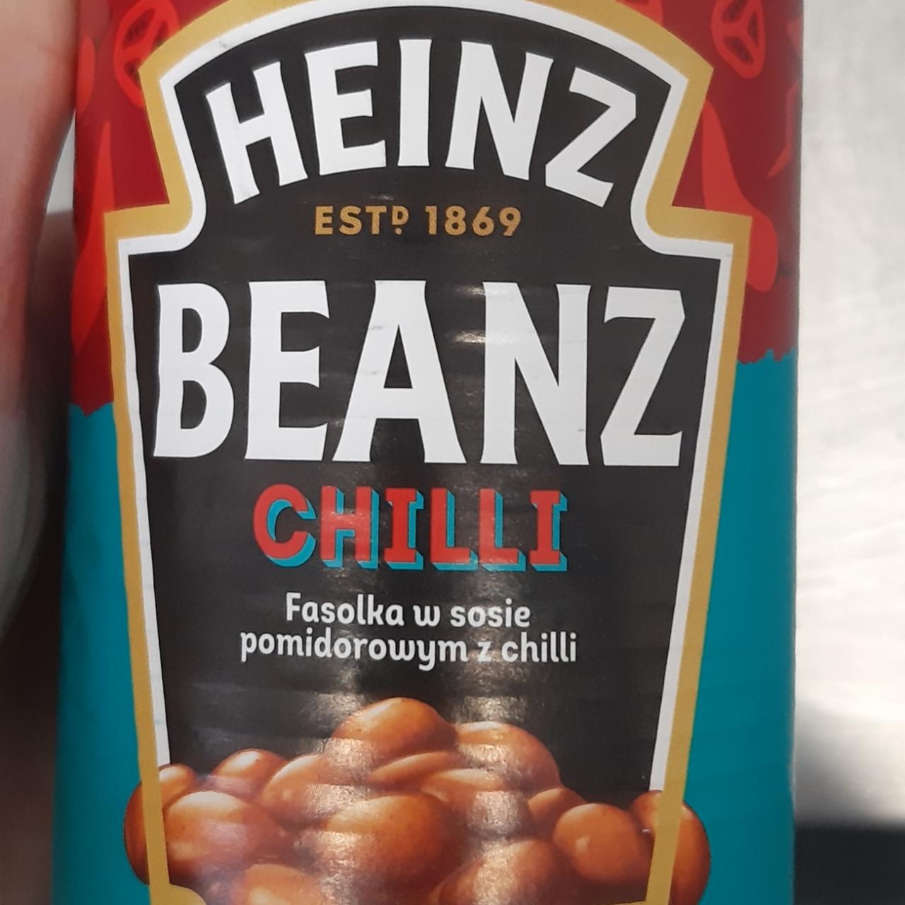 Fotografie - Beanz chilli high in protein Pečené fazole v pálivé omáčce s chilli Heinz