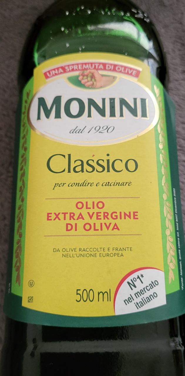 Fotografie - olivový oleji Classico Monini