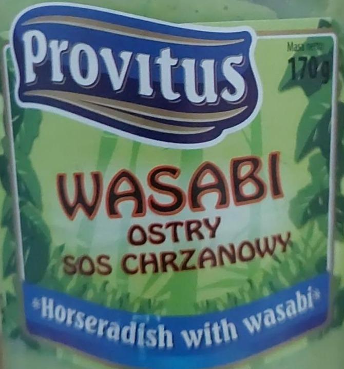 Fotografie - Wasabi ostry sos chrzanowy Provitus