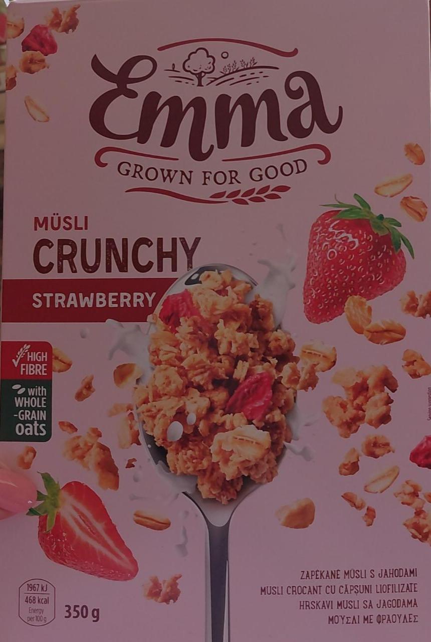 Fotografie - Müsli crunchy Strawberry Emma Grown For Good