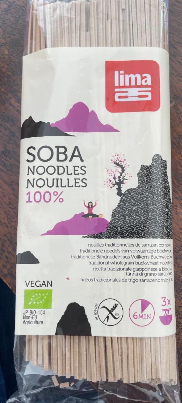 Fotografie - Bio Soba Noodles 100% Lima