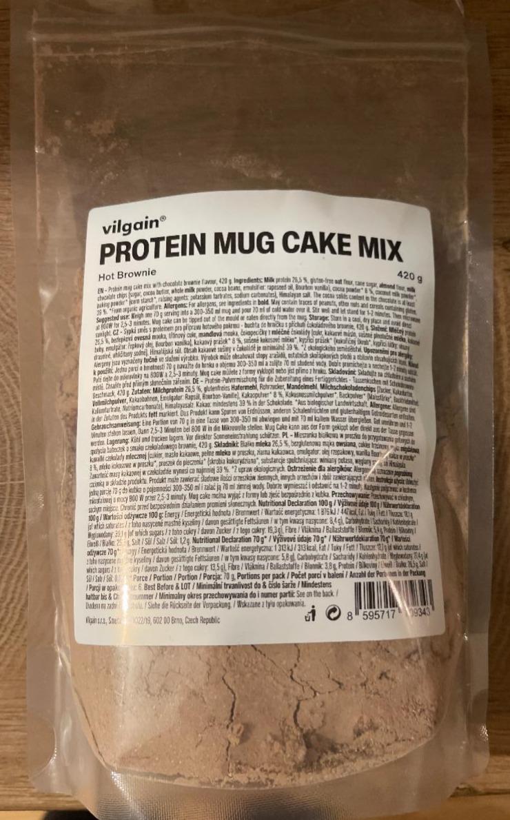 Fotografie - Protein Mug Cake Mix Hot Brownie Vilgain