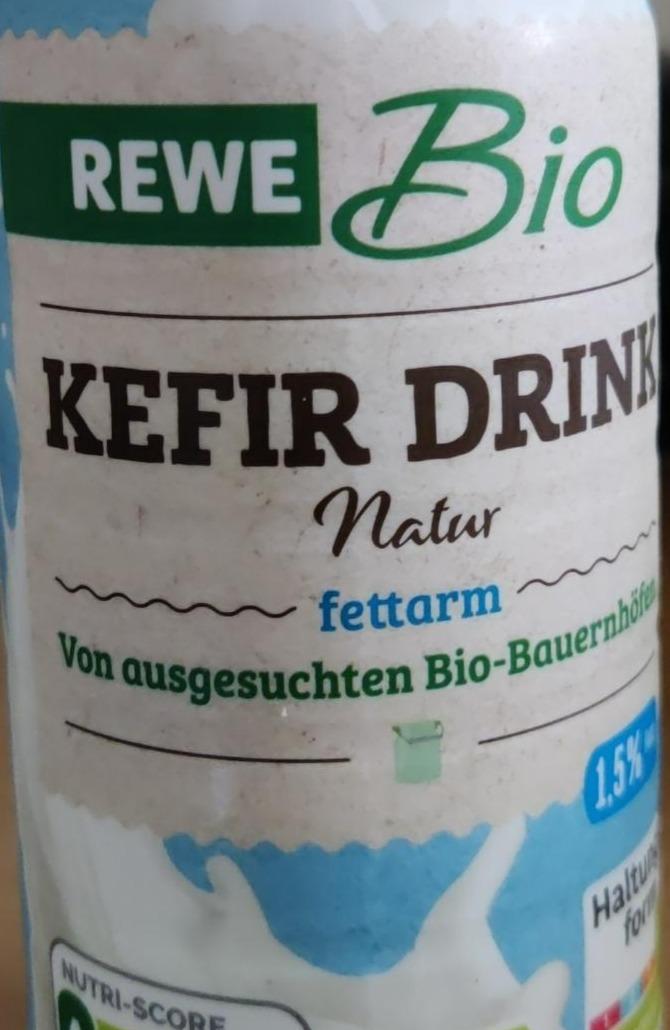 Fotografie - Kefir Drink Natur Fettarm Rewe bio