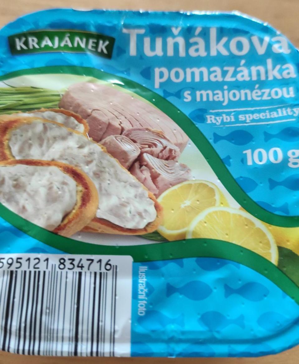 Fotografie - Tuňáková pomazánka s majonézou Krajánek
