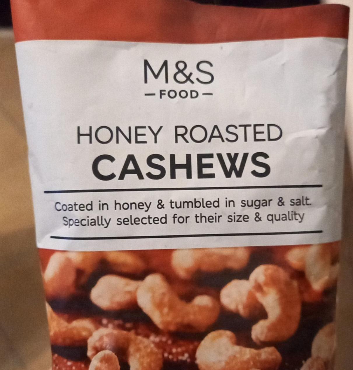 Fotografie - Honey Roasted Cashews M&S Food