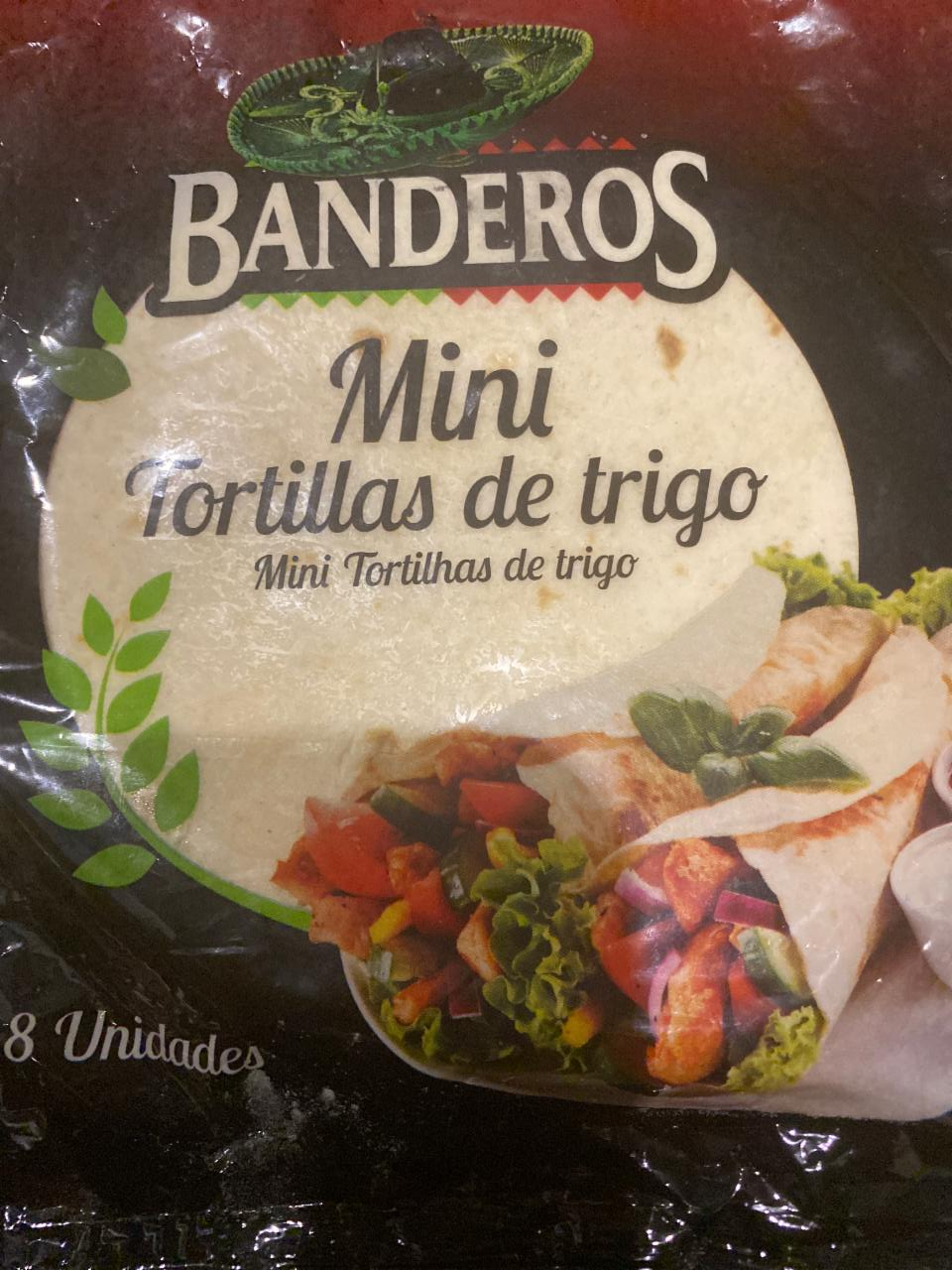 Fotografie - Mini Tortillas de trigo Banderos