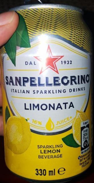 Fotografie - San Pellegrino limonata sparkling lemon 