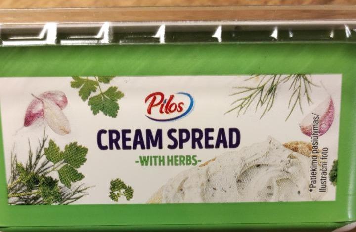 Fotografie - Cream spread with herbs Pilos