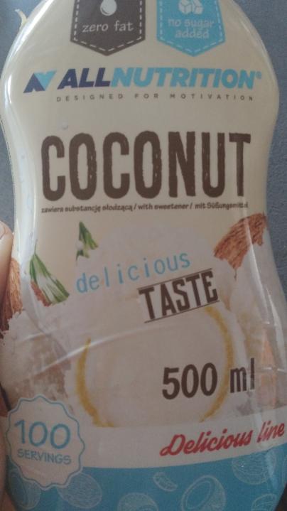 Fotografie - Coconut souce Allnutrition