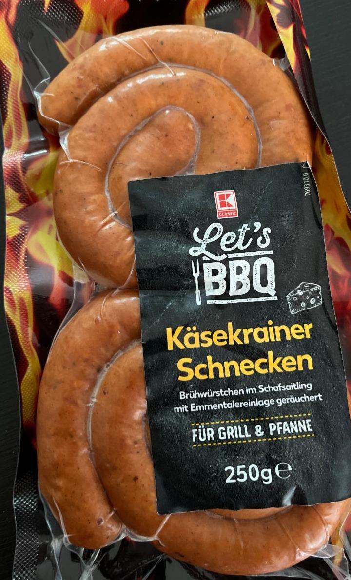 Fotografie - Käsekrainer Schnecken Let's BBQ
