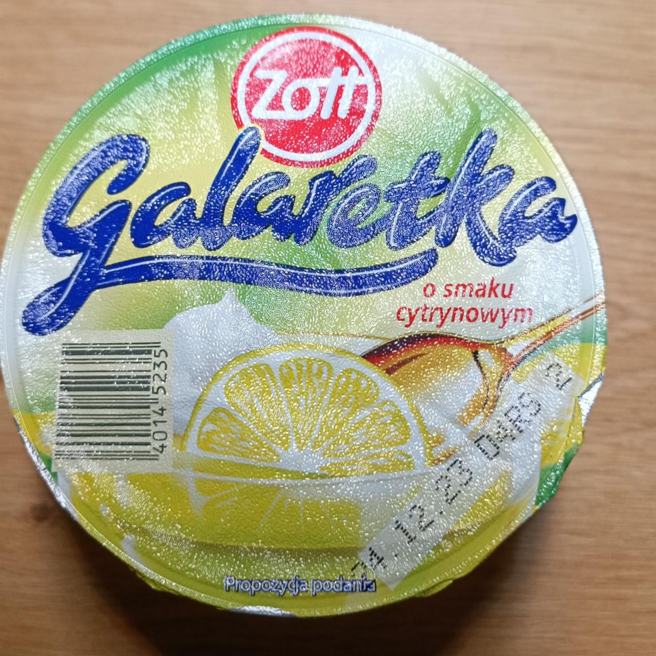 Fotografie - Galaretka o smaku cytrynowym Zott