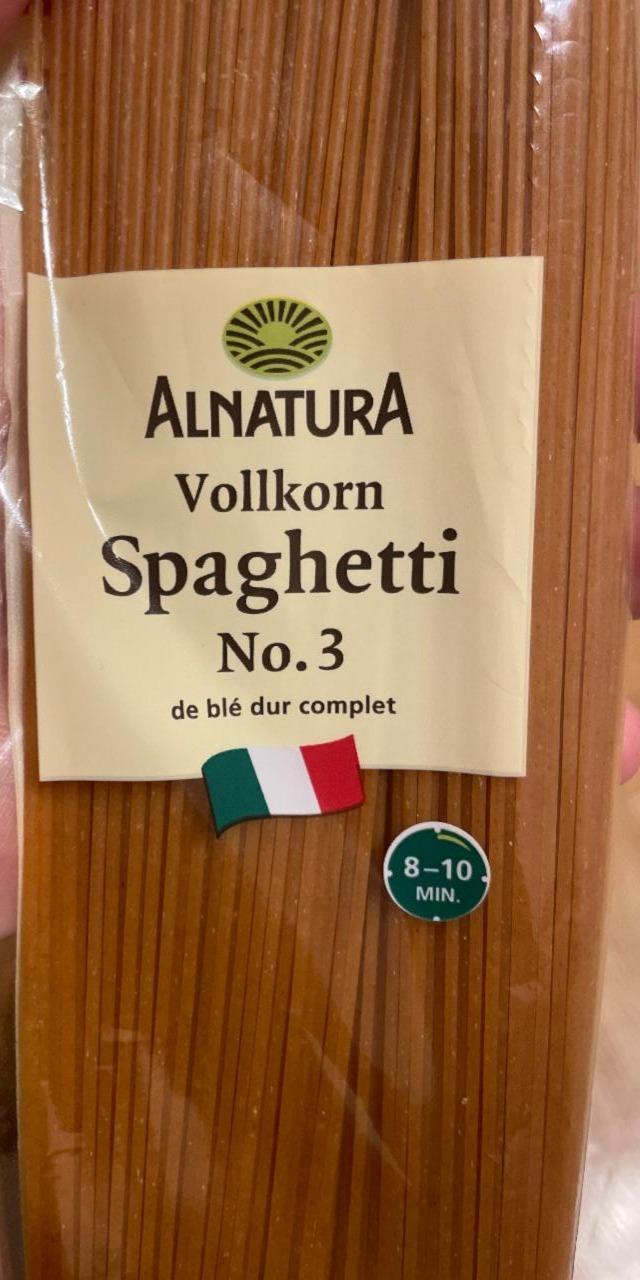 Fotografie - Spaghetti Vollkorn Alnatura