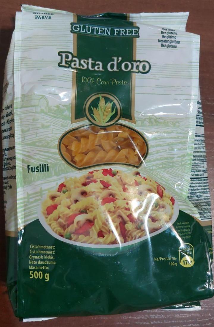 Fotografie - Pasta d'oro 100% corn pasta Fusilli SamMills