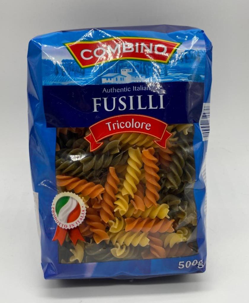 Fotografie - semolinové těstoviny Fusilli Tricolore Combino