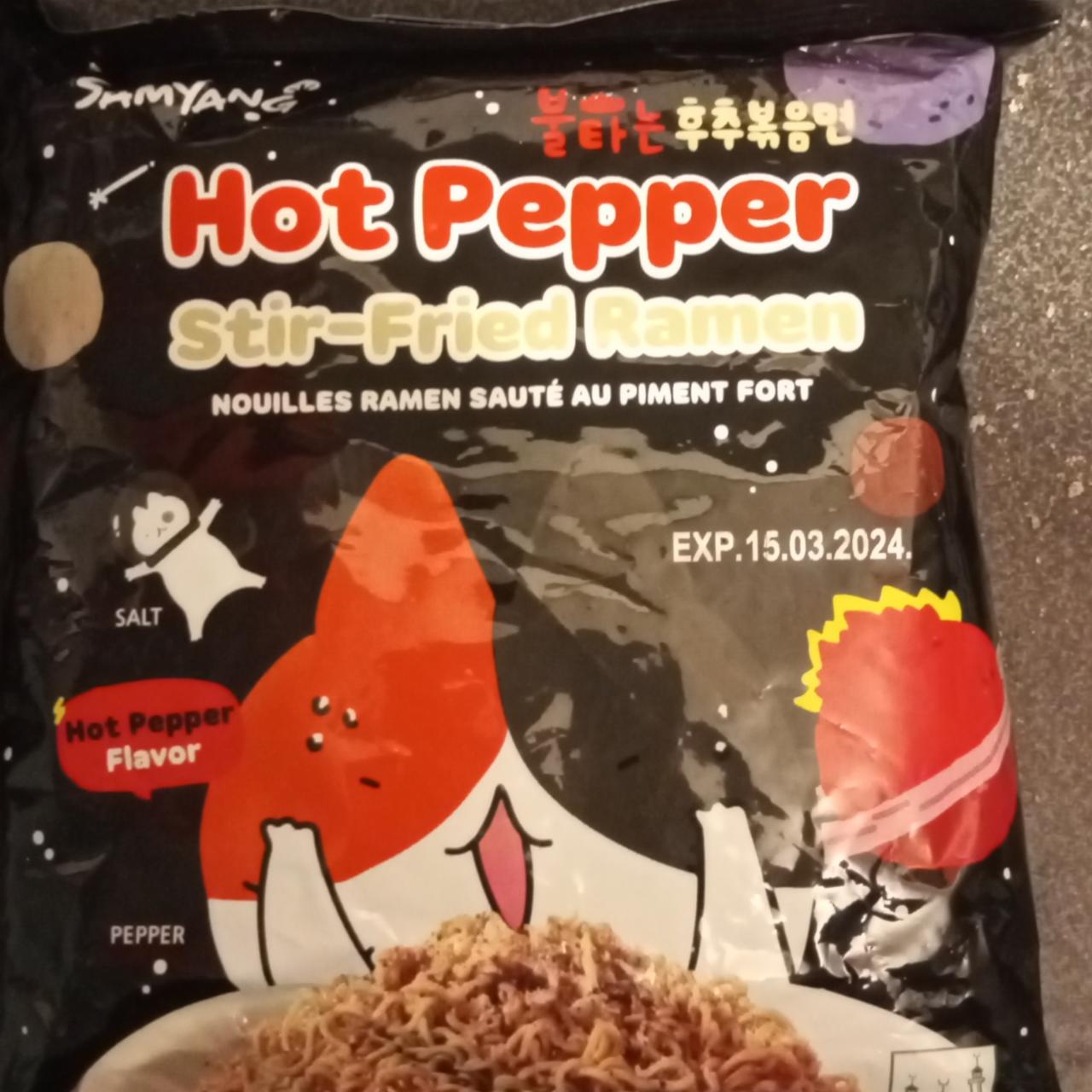 Fotografie - Hot Pepper Stir-Fried Ramen Samyang