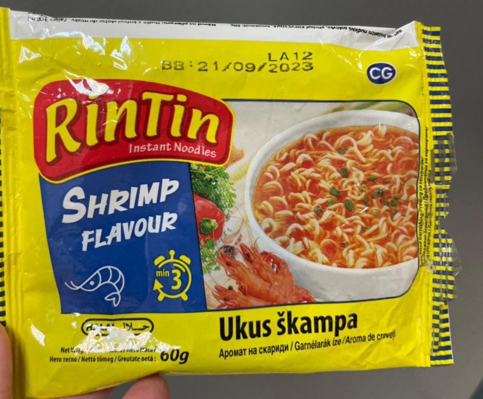Fotografie - Instant noodles Shrimp Flavour RinTin