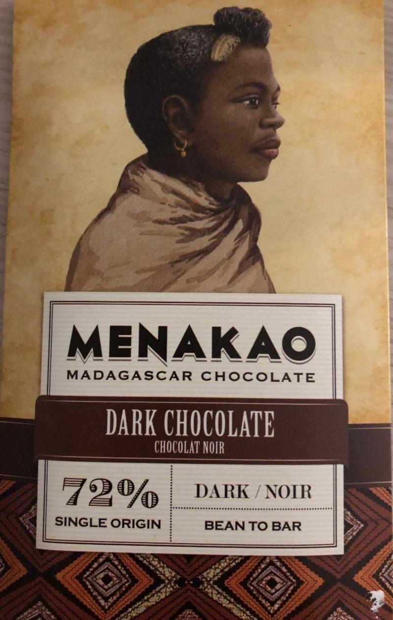 Fotografie - Dark Chocolate 72% Menakao