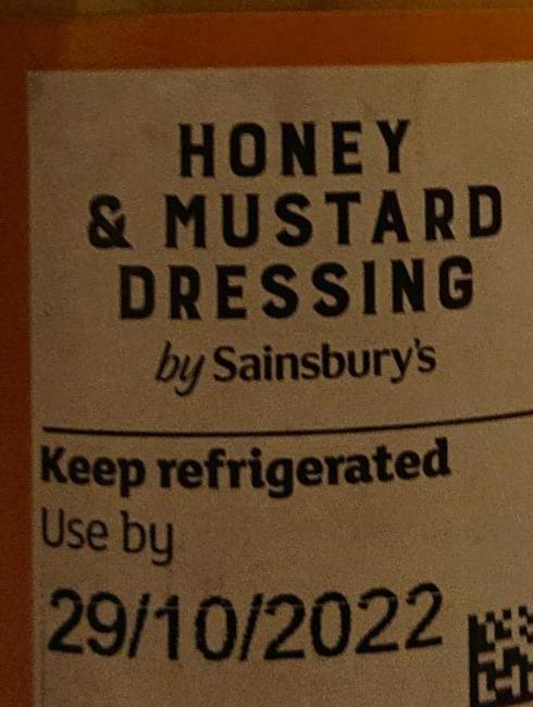 Fotografie - Honey & mustard dressing Sainsbury's