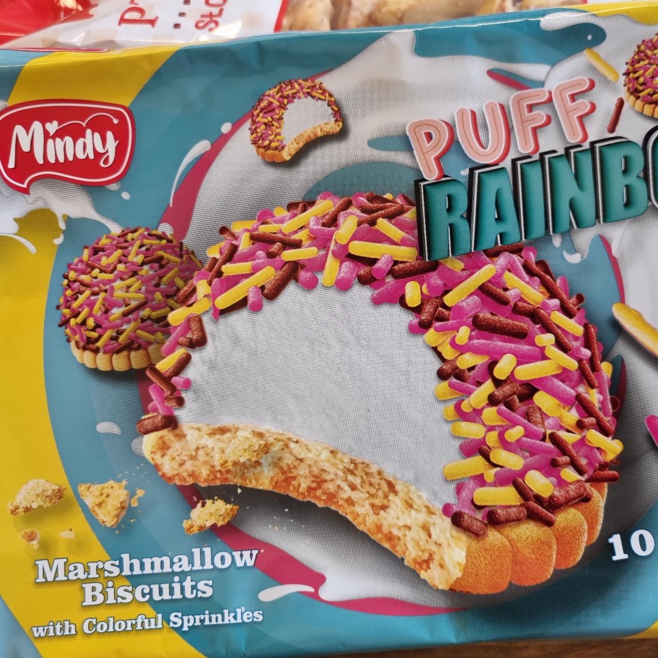 Fotografie - Puff Rainbow Marshmallow Biscuits Mindy