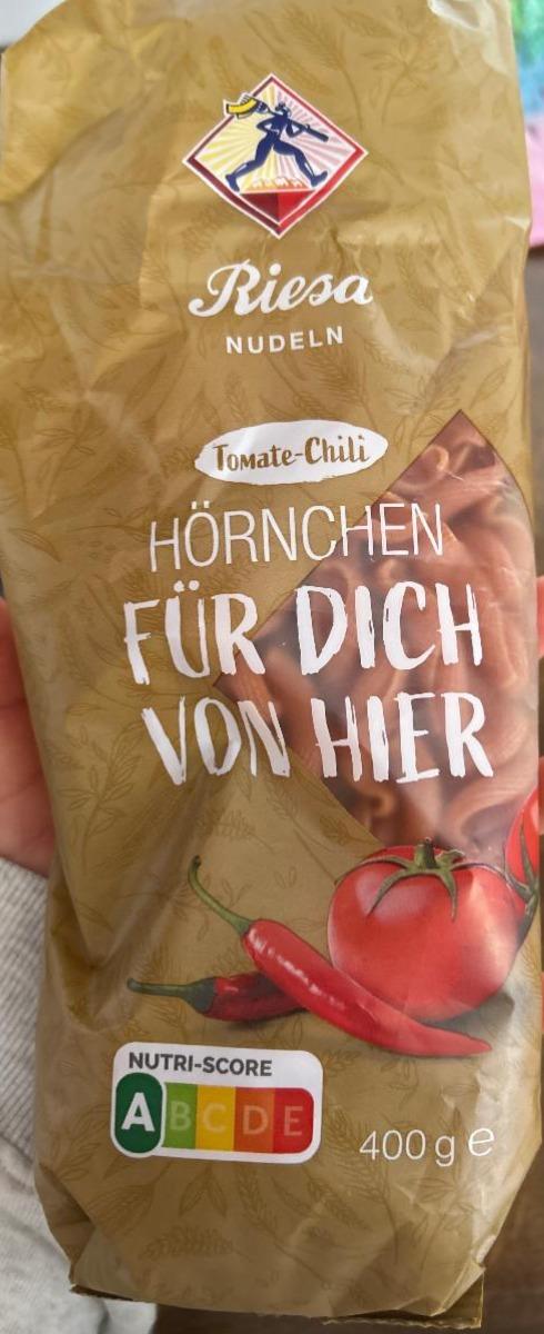 Fotografie - Nudeln Tomaten-Chili Hörnchen Riesa