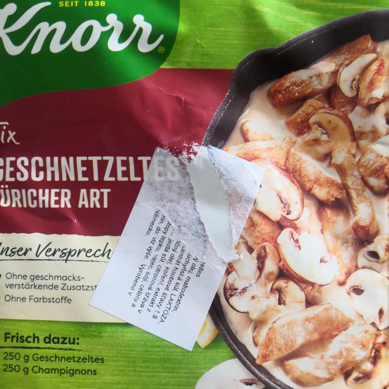 Fotografie - Geschnetzeltes züricher art Knorr