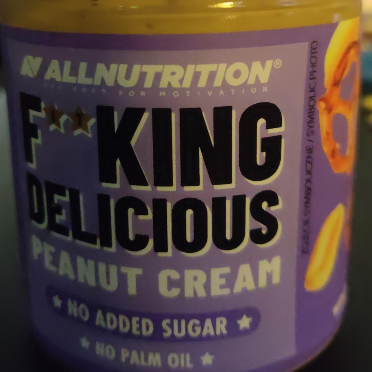 Fotografie - Fitking delicious peanut cream Allnutrition