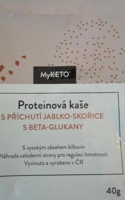 Fotografie - MyKETO Kaše Jablko-skořice s beta-glukany