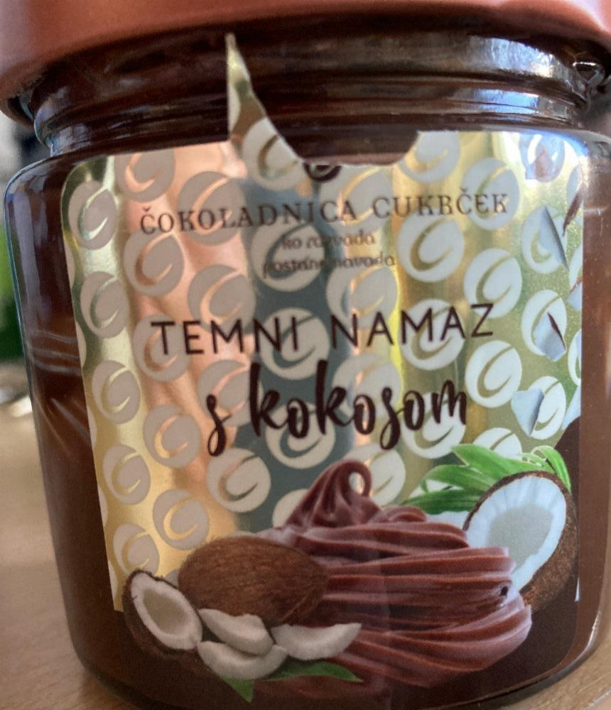 Fotografie - Temni namaz s kokosom Čokoladnica cukrček
