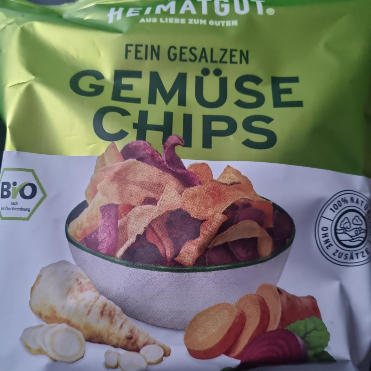 Fotografie - Bio Gemüse Chips fein gesalzen Heimatgut