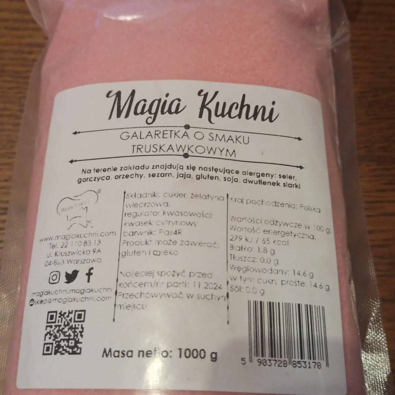 Fotografie - Galaretka o smaku truskawkowym Magia Kuchni