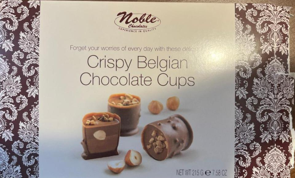 Fotografie - Crispy Belgian Chocolate Cups Noble