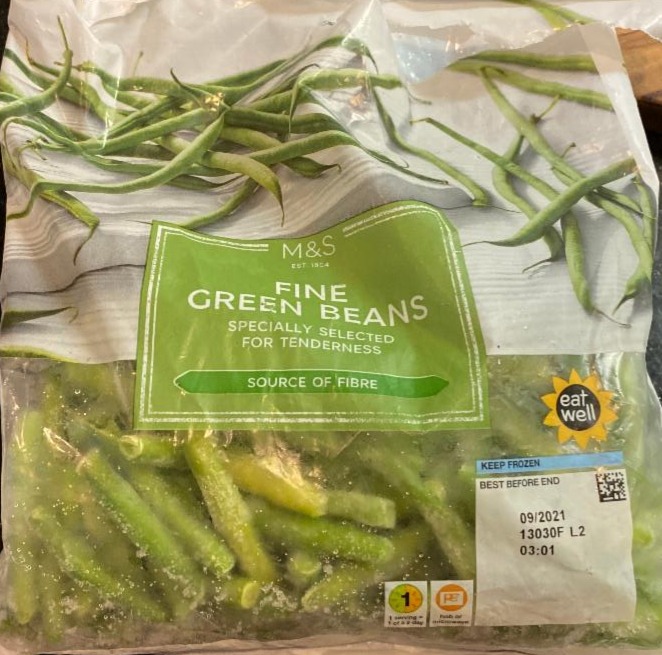Fotografie - Fine Green beans Marks & Spencer