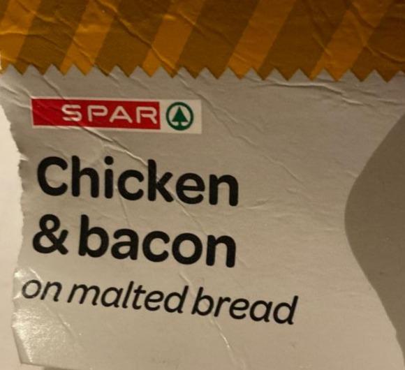 Fotografie - chicken & bacon sandwich Spar