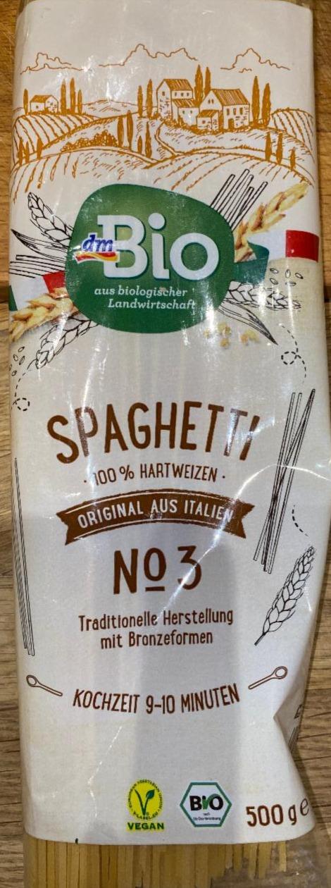 Fotografie - Bio špagety z tvrdé pšenice dmBio