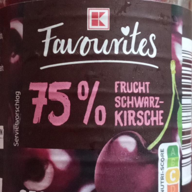 Fotografie - 75% Frucht Schwarzkirsche Favourites